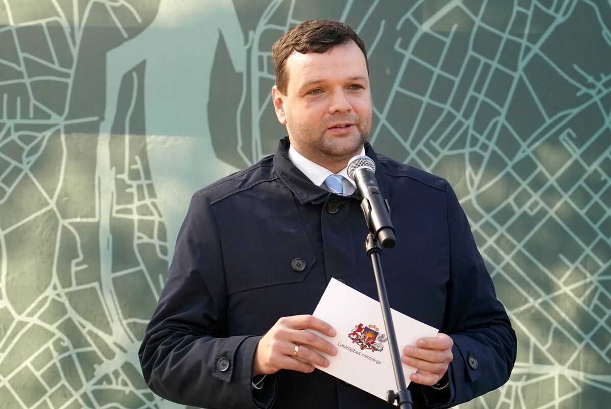 Labklājības ministrs Reinis Uzulnieks. Foto: LETA