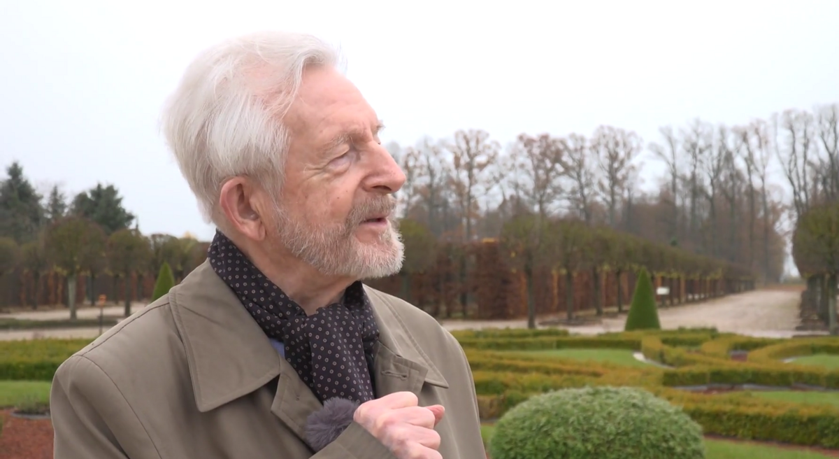 Mākslas vēsturnieks Imants Lancmanis. Foto: Ekrānuzņēmums no intervijas