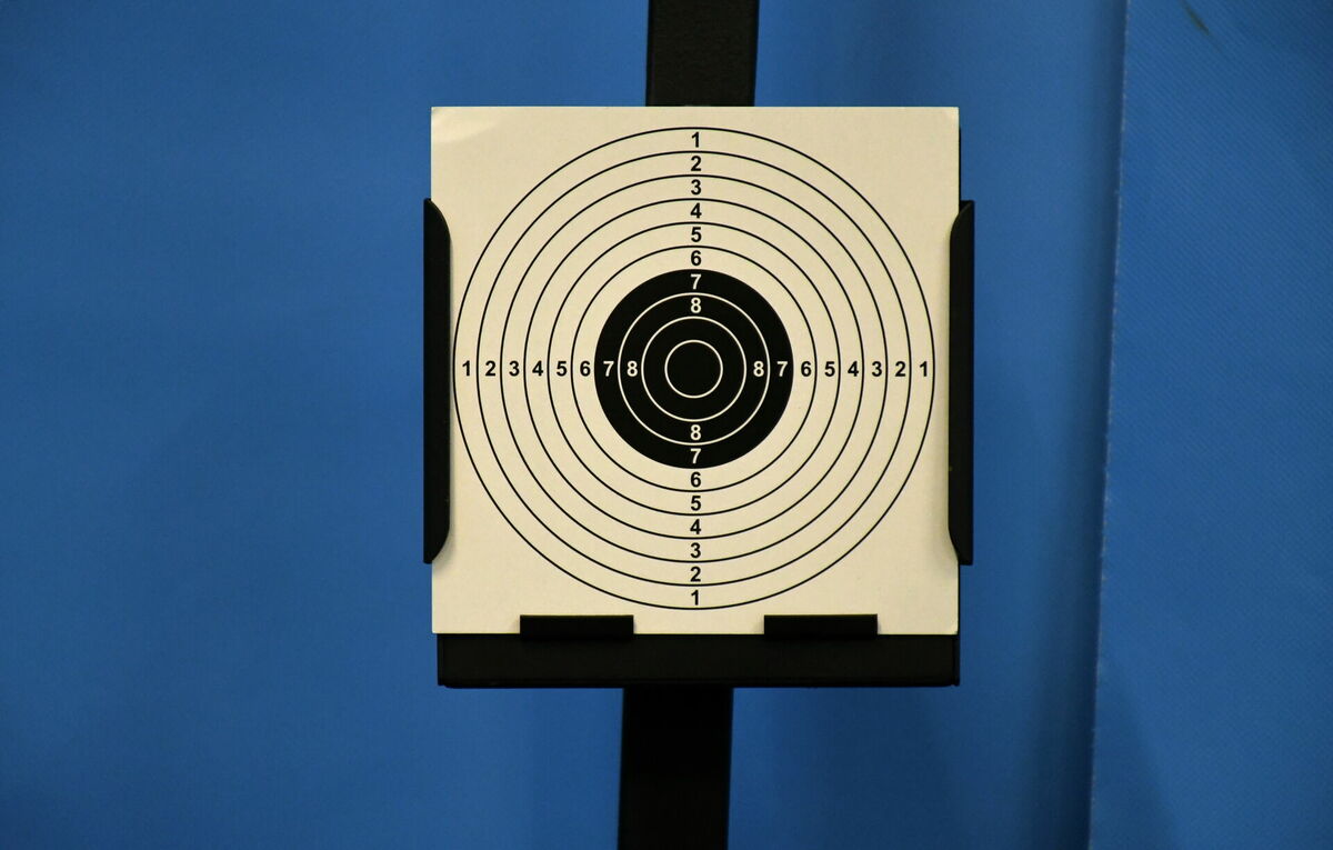 Šaušanas mērķis. Foto: LETA