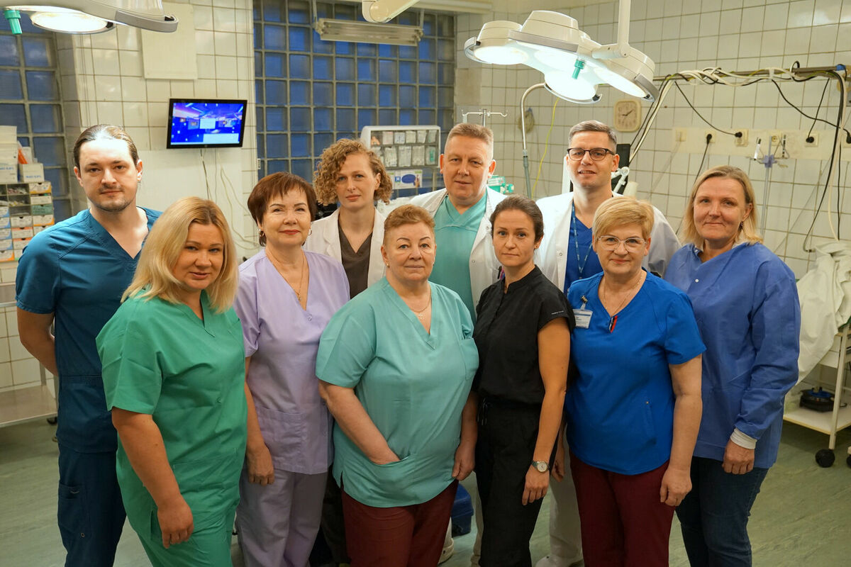 Foto: Rīgas Austrumu klīniskā universitātes slimnīca