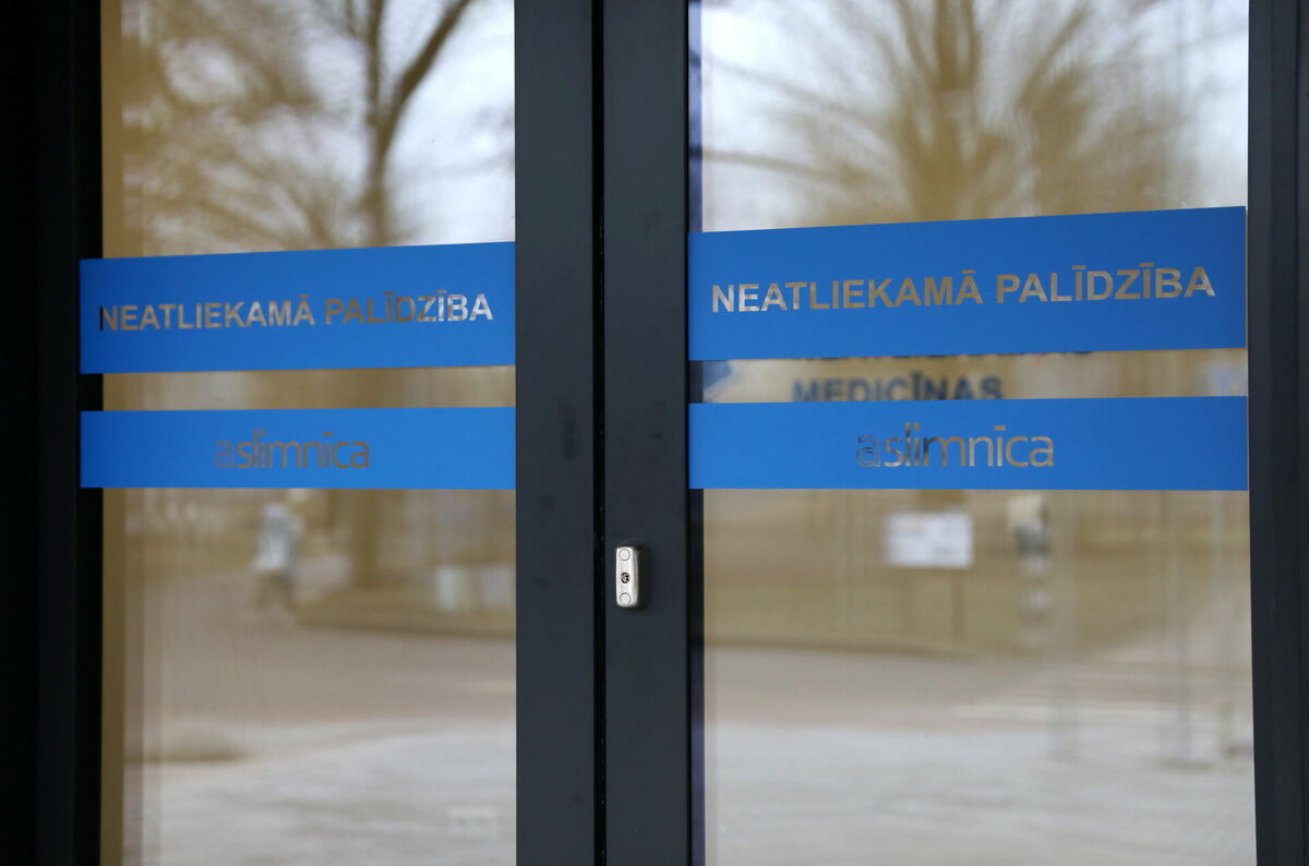 Rīgas Austrumu klīniskās universitātes slimnīca. Foto: Lita Millere/LETA