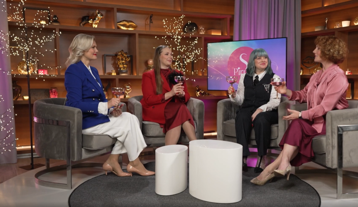 Ekrānuzņēmums no raidījuma "No gada dāmas līdz gada drāmai"