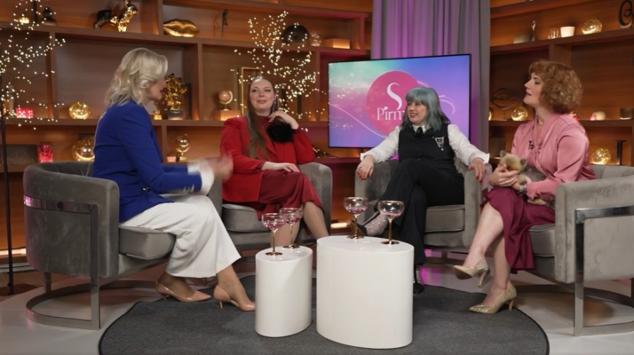 Foto: Ekrānuzņēmums no raidījuma "No gada dāmas līdz gada drāmas"