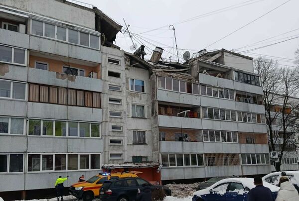 Ēkas jumta nogruvums. Foto: Inga, 360 Ziņas