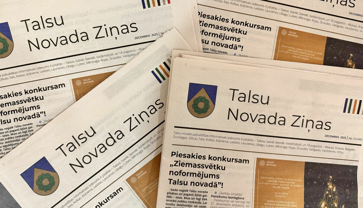 Foto: Talsu novada pašvaldība