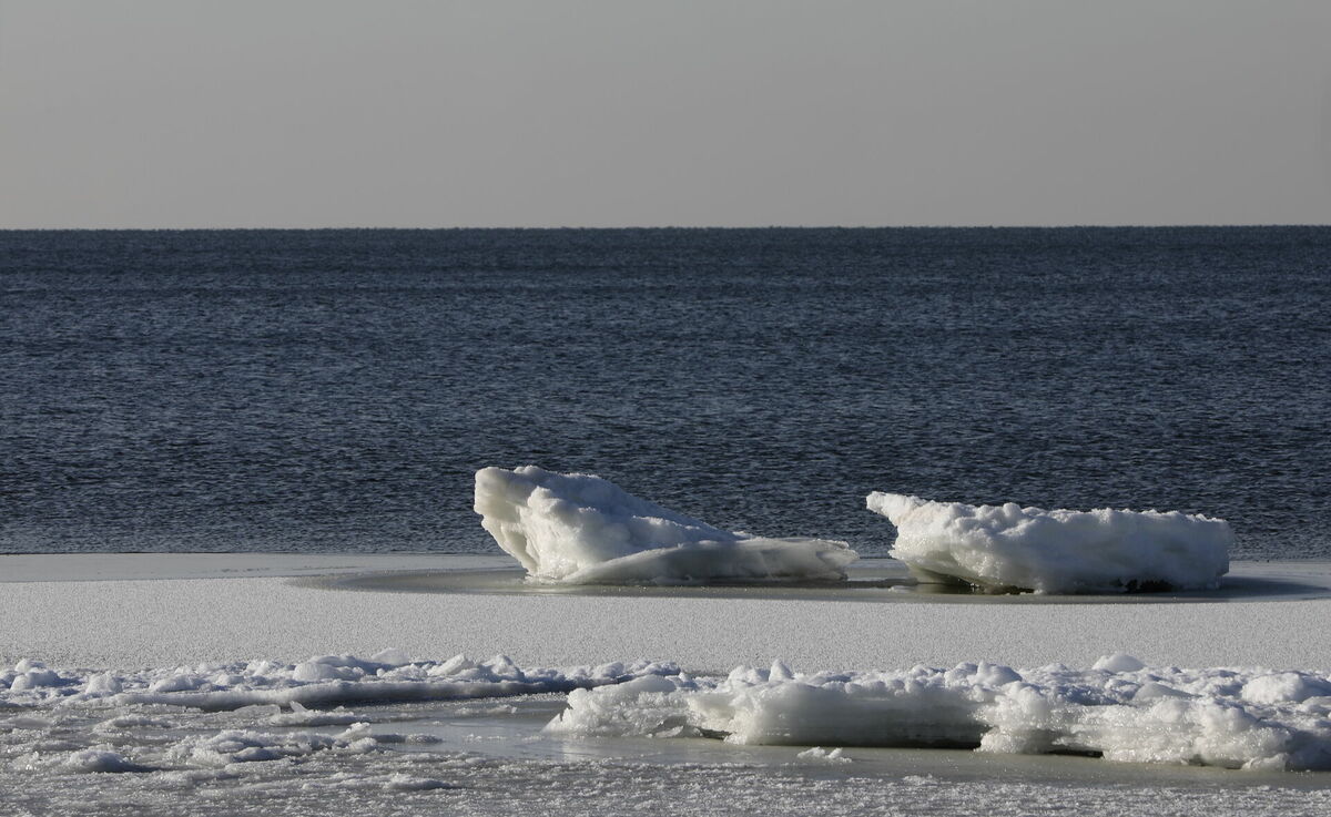 Jūra ziemā, ilustratīvs attēls. Foto: LETA