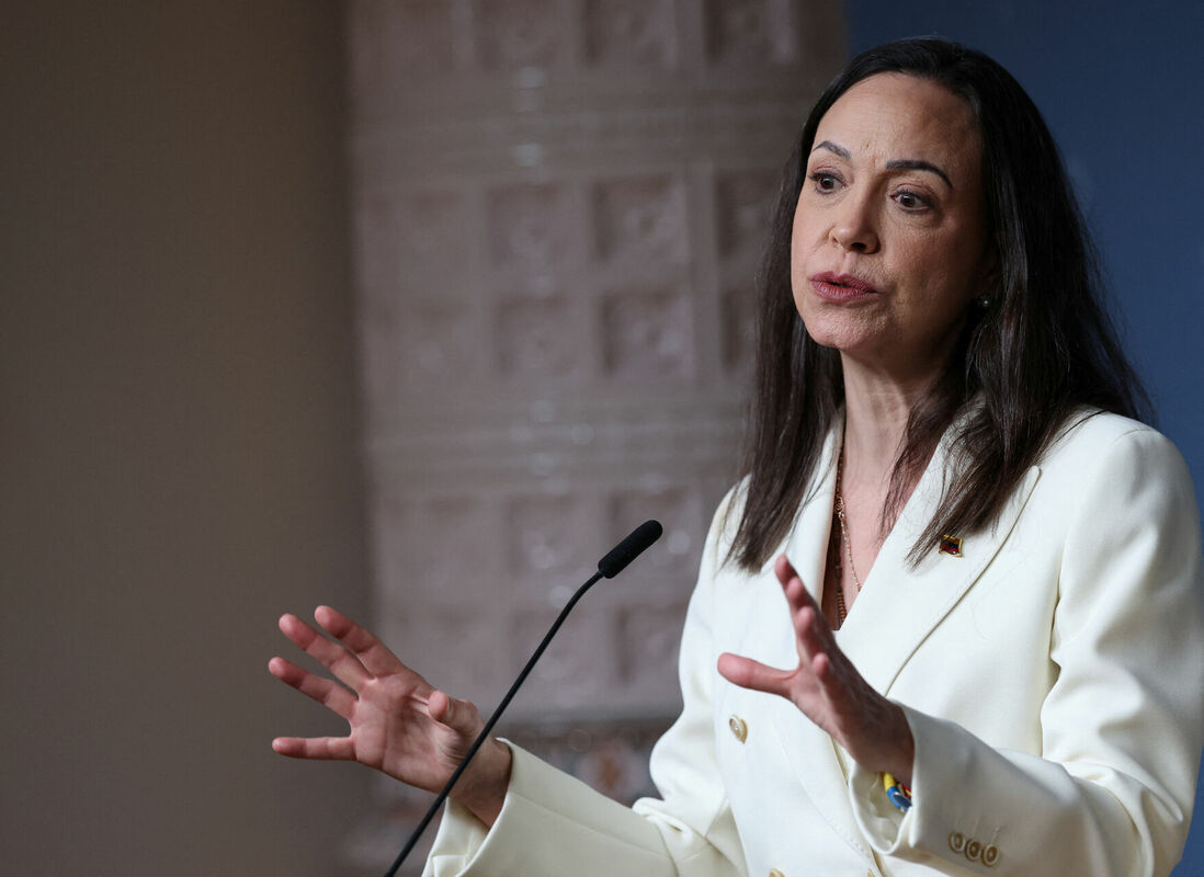 Marija Mačado. Foto: REUTERS/Leonhard Foeger