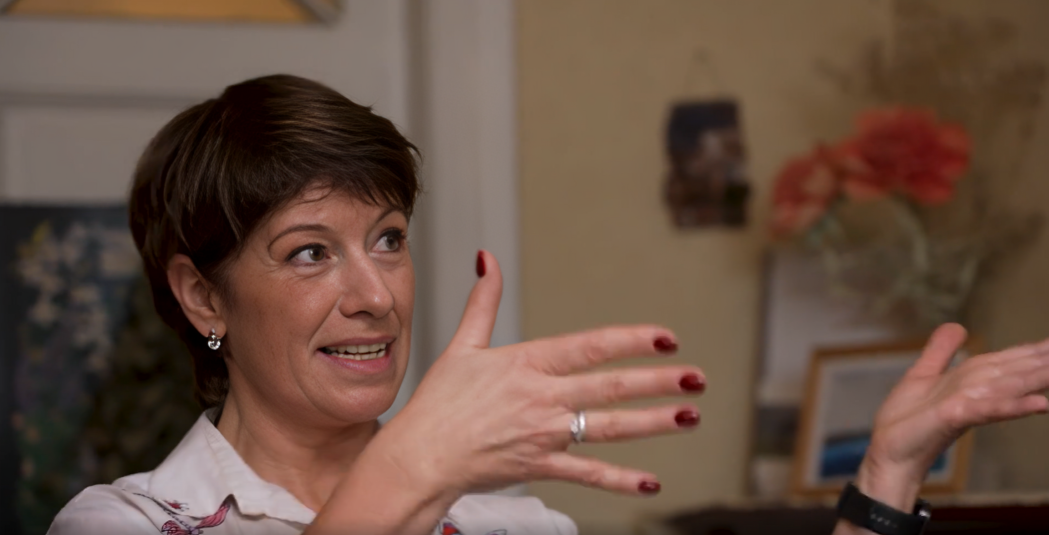 Ekrānuzņēmums no šova "Slavenības. Bez filtra"