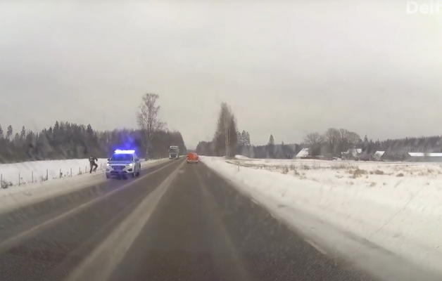 Foto: Ekrānšāviņš no delfi.ee video