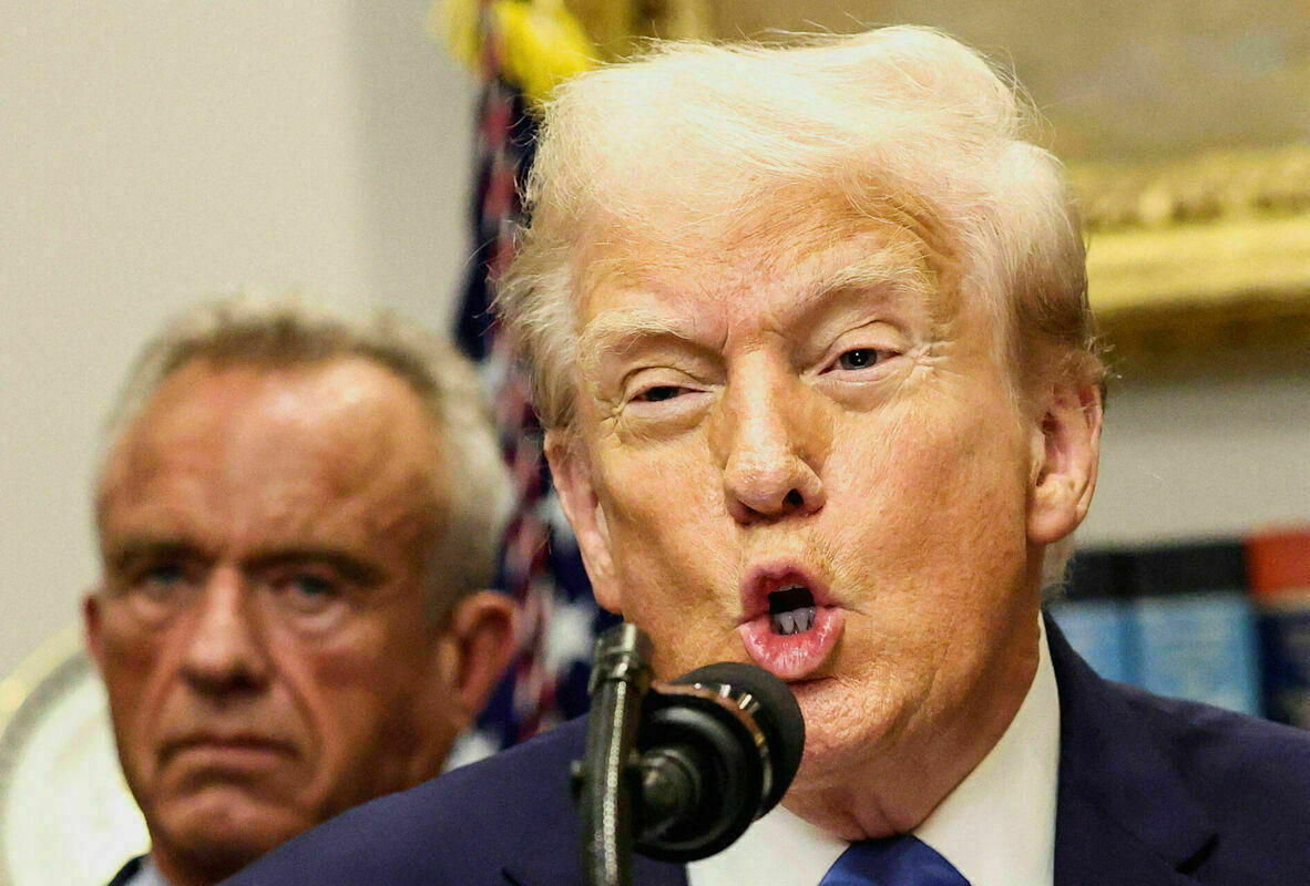 Donalds Tramps. Foto: scanpix/REUTERS/Kevin Lamarque