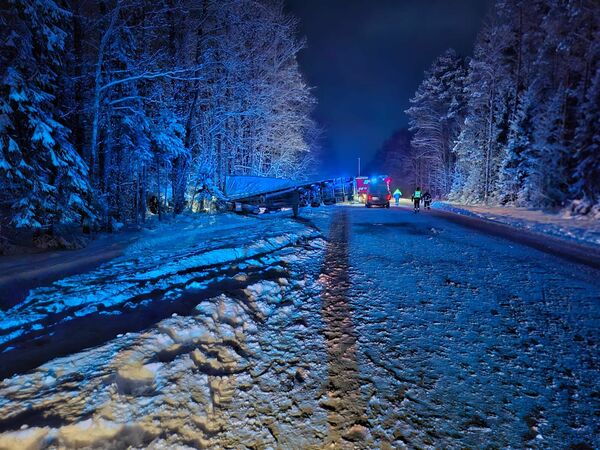 Avārija Tukuma novadā, Smārdes pagastā. Foto: 360 Ziņas