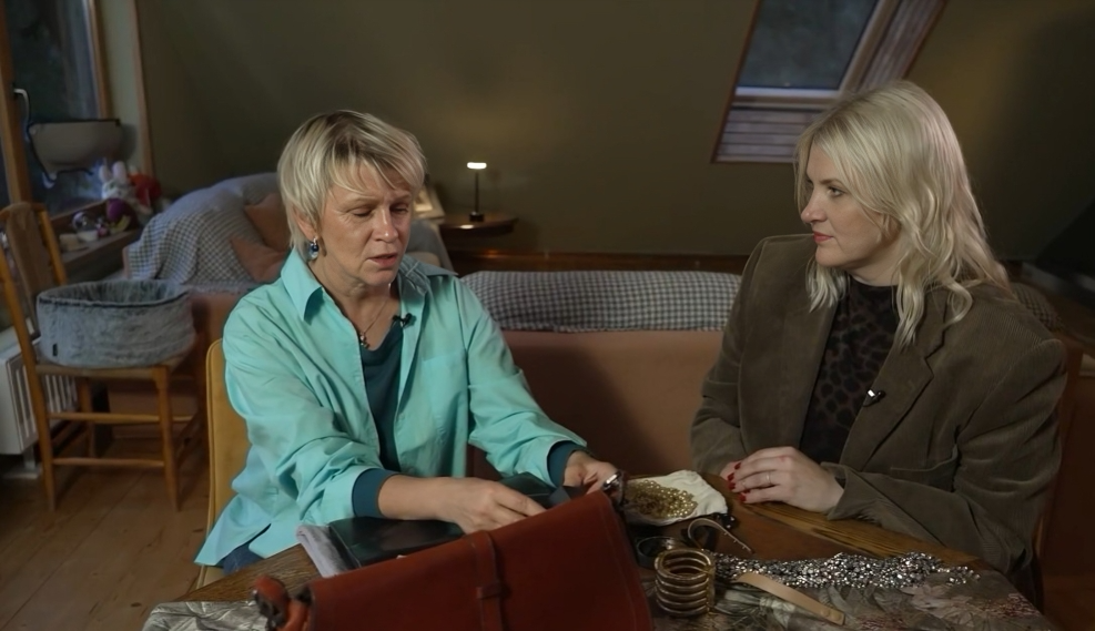 Foto: Ekrānuzņēmums no raidījuma "Slavenības. Bez filtra"