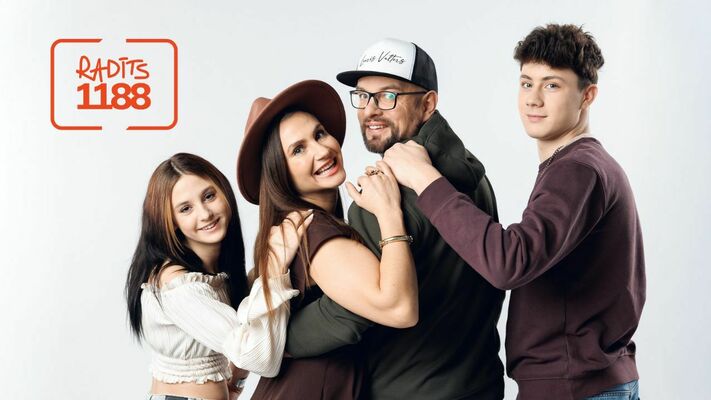 Valteru ģimene. Foto: Kristaps Liepa