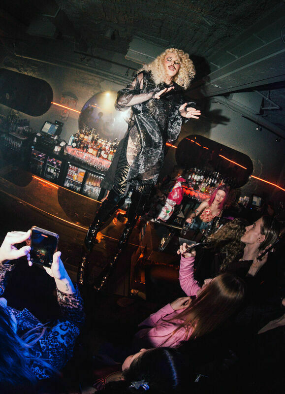 Naktskluba "Skapis" atklāšanas pasākums 2023. gadā. Foto: Nauris Dollins