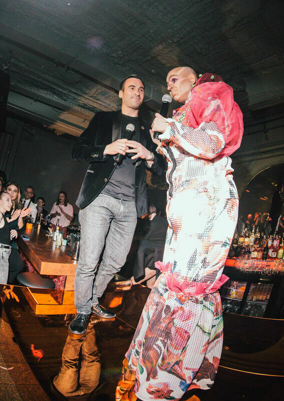 Naktskluba "Skapis" atklāšanas pasākums 2023. gadā. Foto: Nauris Dollins