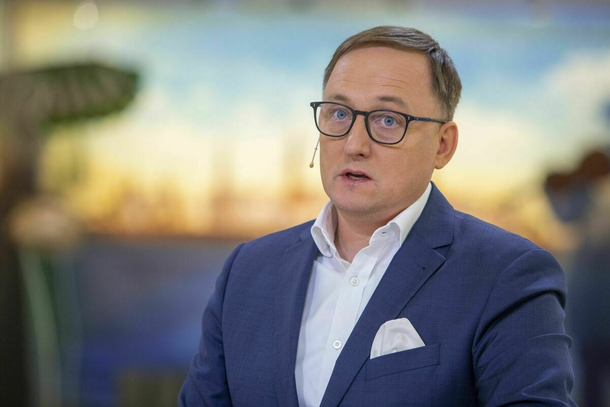 Latvijas Bankas prezidents Mārtiņš Kazāks. Foto: Edijs Pālens/LETA