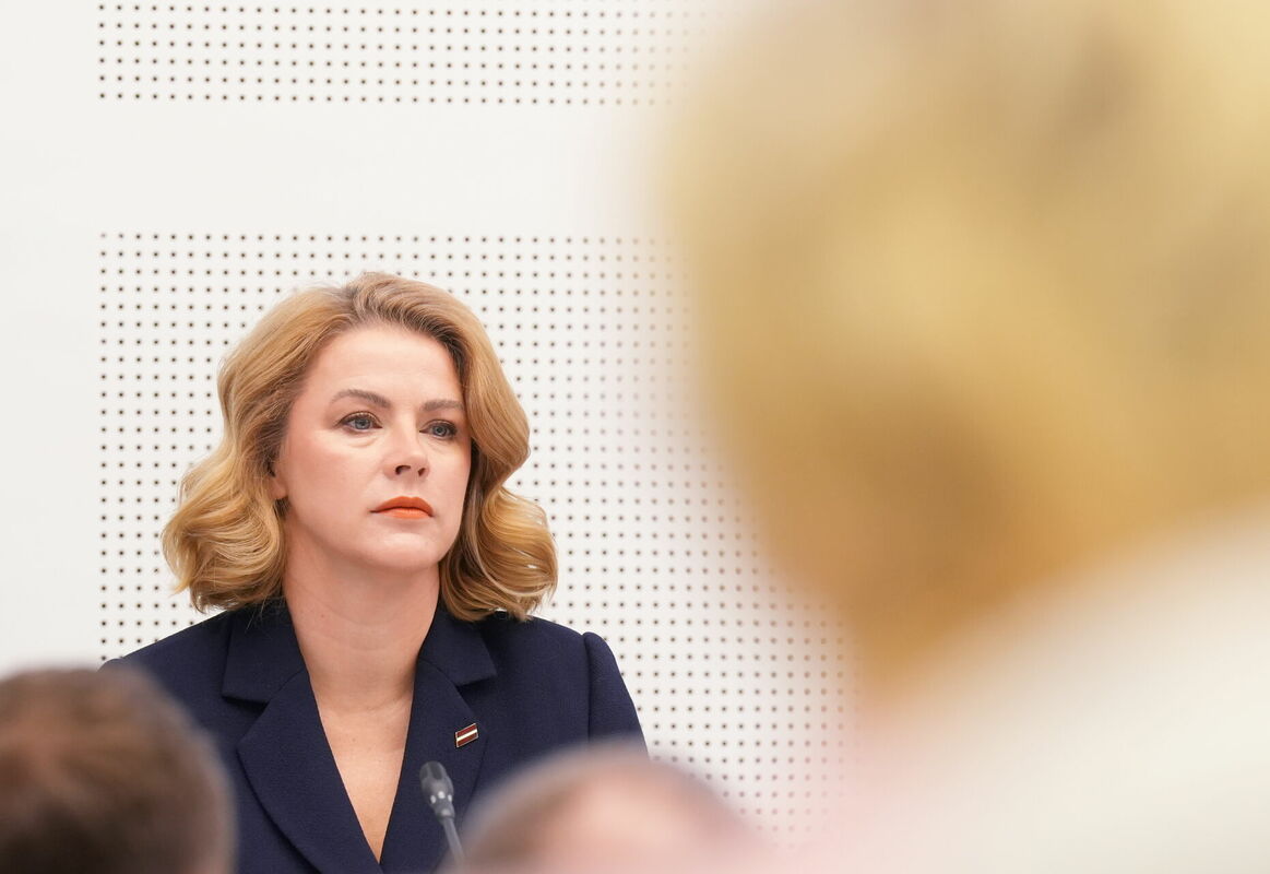 Evika Siliņa. Foto: Evija Trifanova/LETA