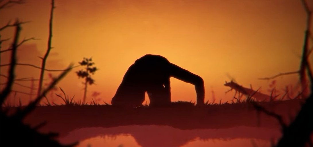 Foto: Ekrānuzņēmums no animācijas filmas "Dieva suns" treilera