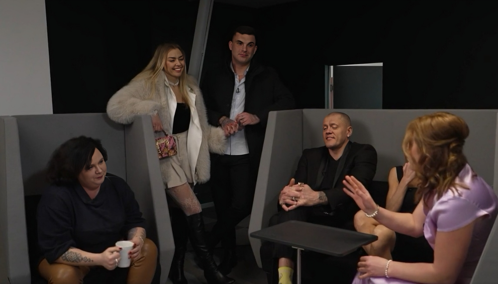 Foto: Ekrānuzņēmums no raidījuma "Slavenības. Bez filtra"