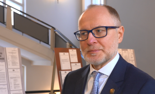 Andris Sprūds. Foto: Ekrānuzņēmums no 360 Ziņas