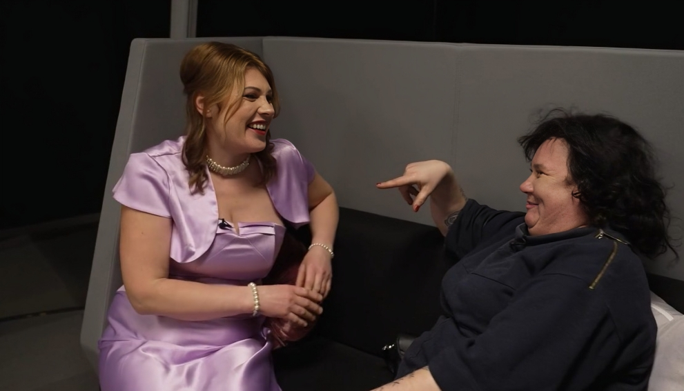 Foto: Ekrānuzņēmums no raidījuma "Slavenības. Bez filtra"