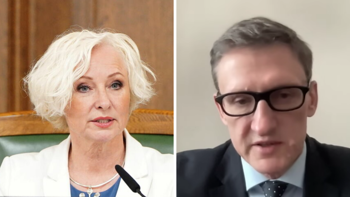 Daiga Mieriņa un Jurģis Liepnieks. Foto: LETA/Puaro