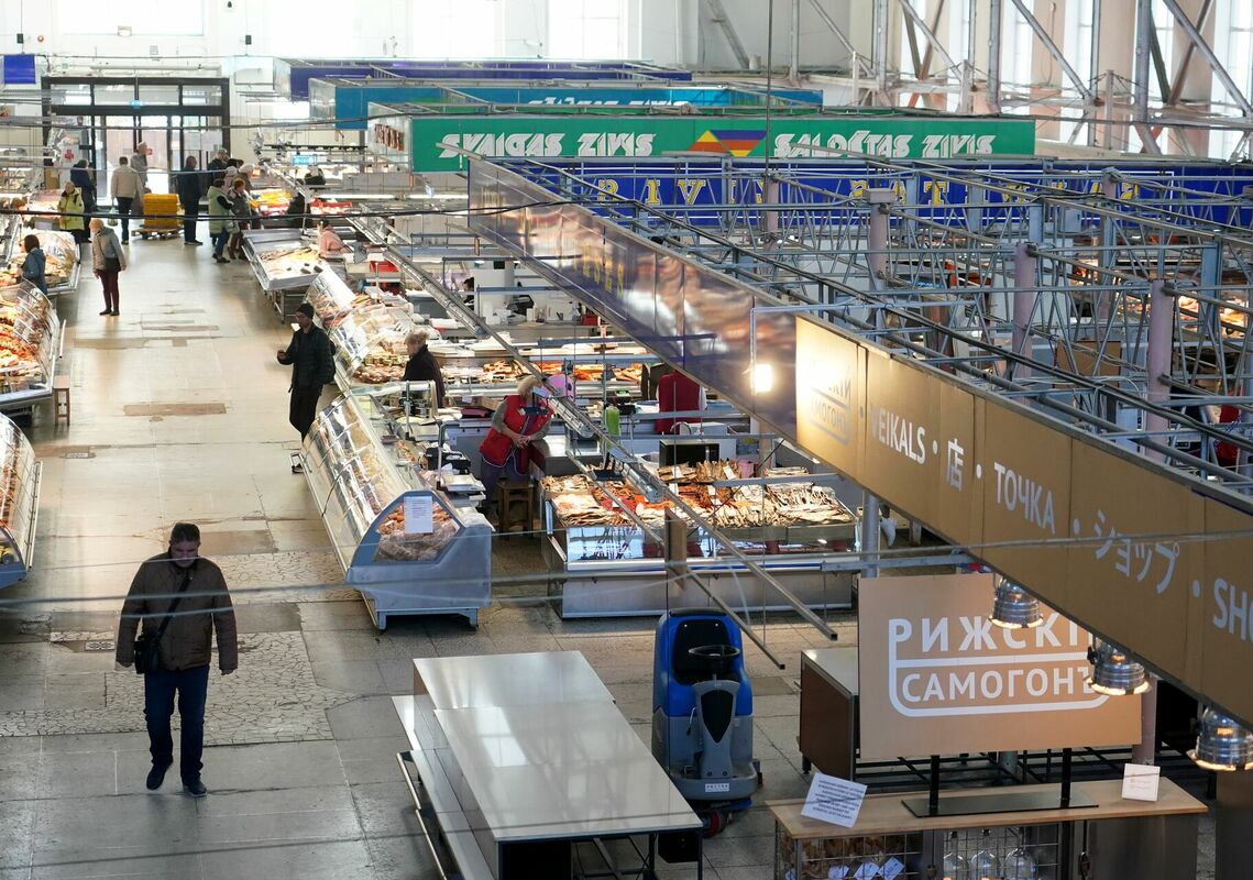 Rīgas Centrāltirgus paviljons. Foto: LETA
