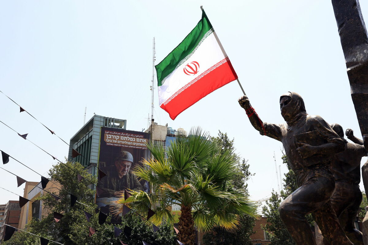 Tehrāna. Foto: EPA/ABEDIN TAHERKENAREH/Scanpi