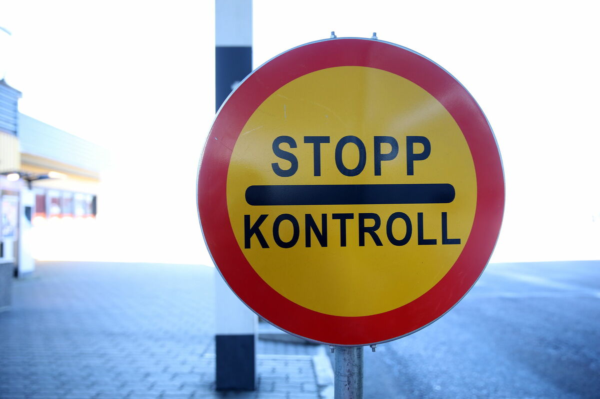 Igaunijas robežpunkts Foto: LETA