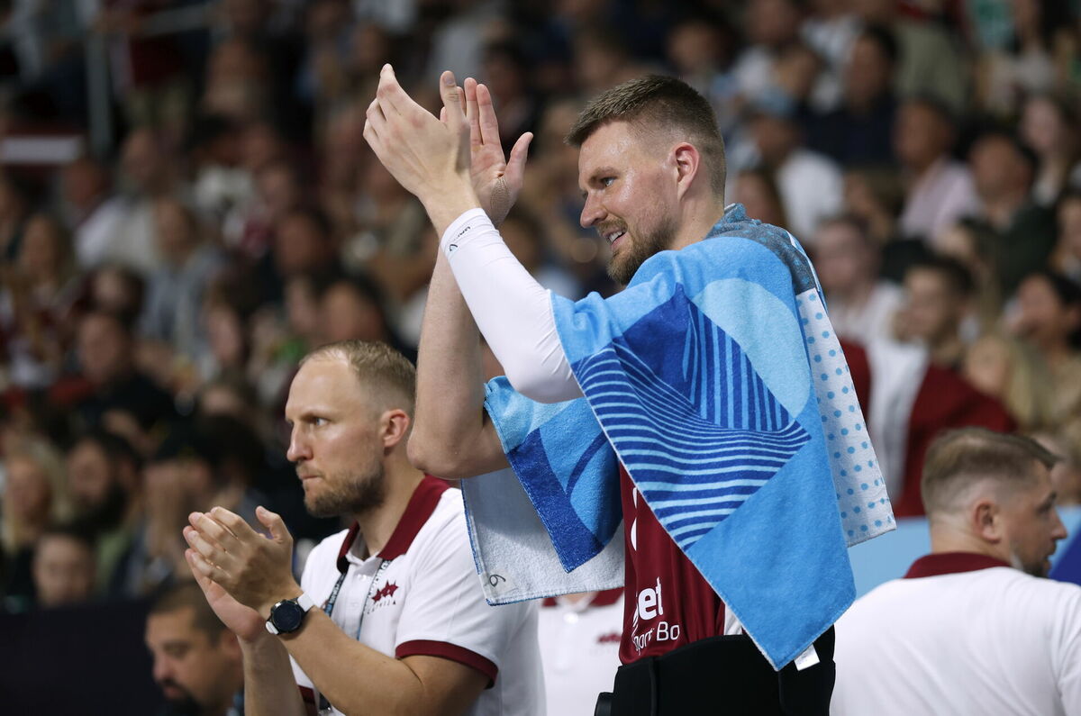 Kristaps Porziņģis. Foto: Toms Kalniņš/EPA/Scanpix