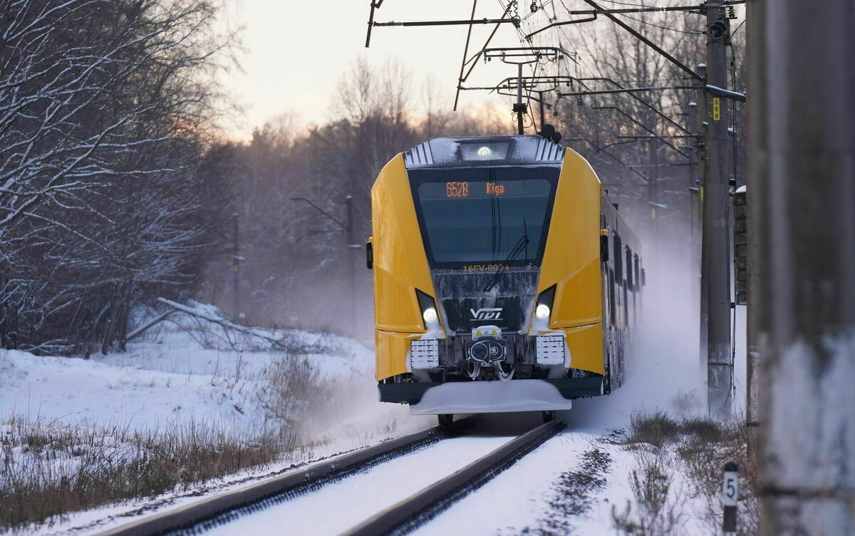 Elektrovilciens "Vivi". Foto: Evija Trifanova/LETA