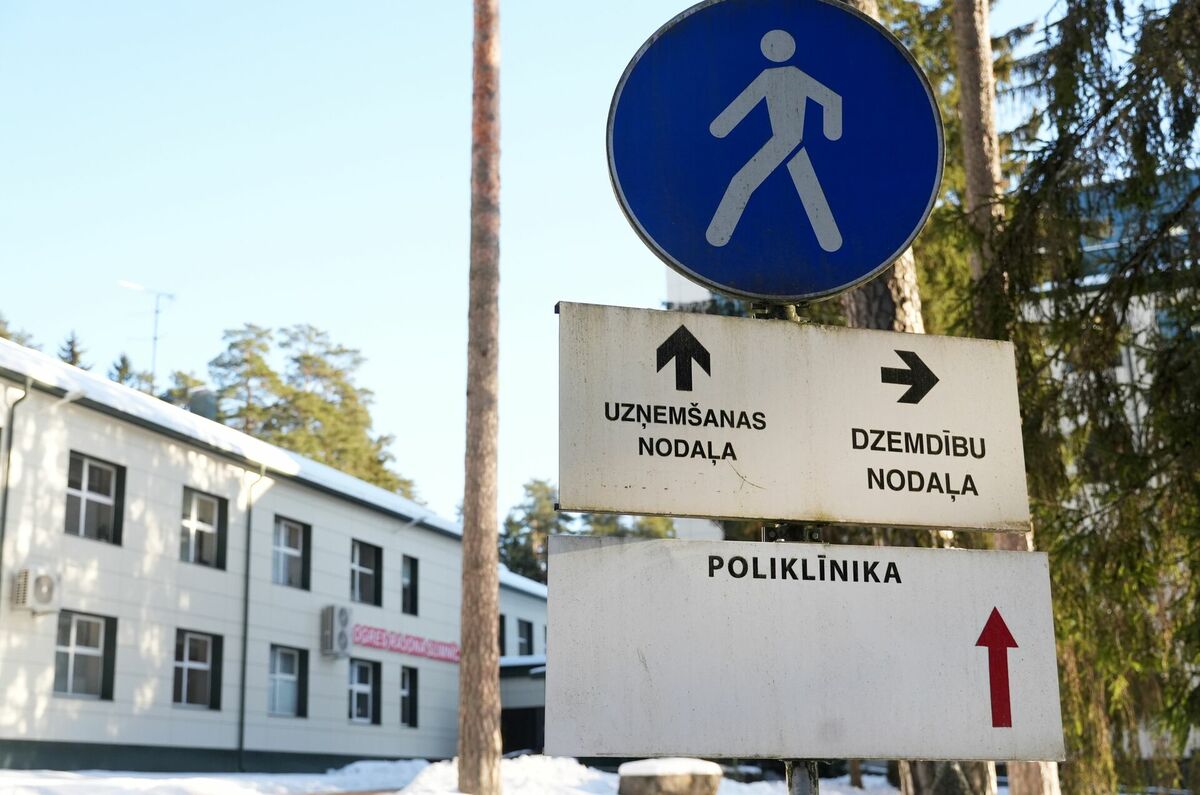 Ogres slimnīca. Foto: Paula Čurkste/LETA