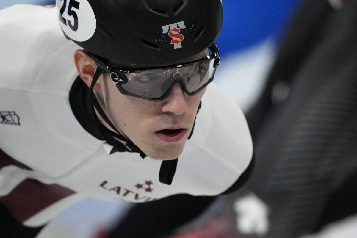 Reinis Bērziņš. Foto: AP Photo/Bernat Armangue