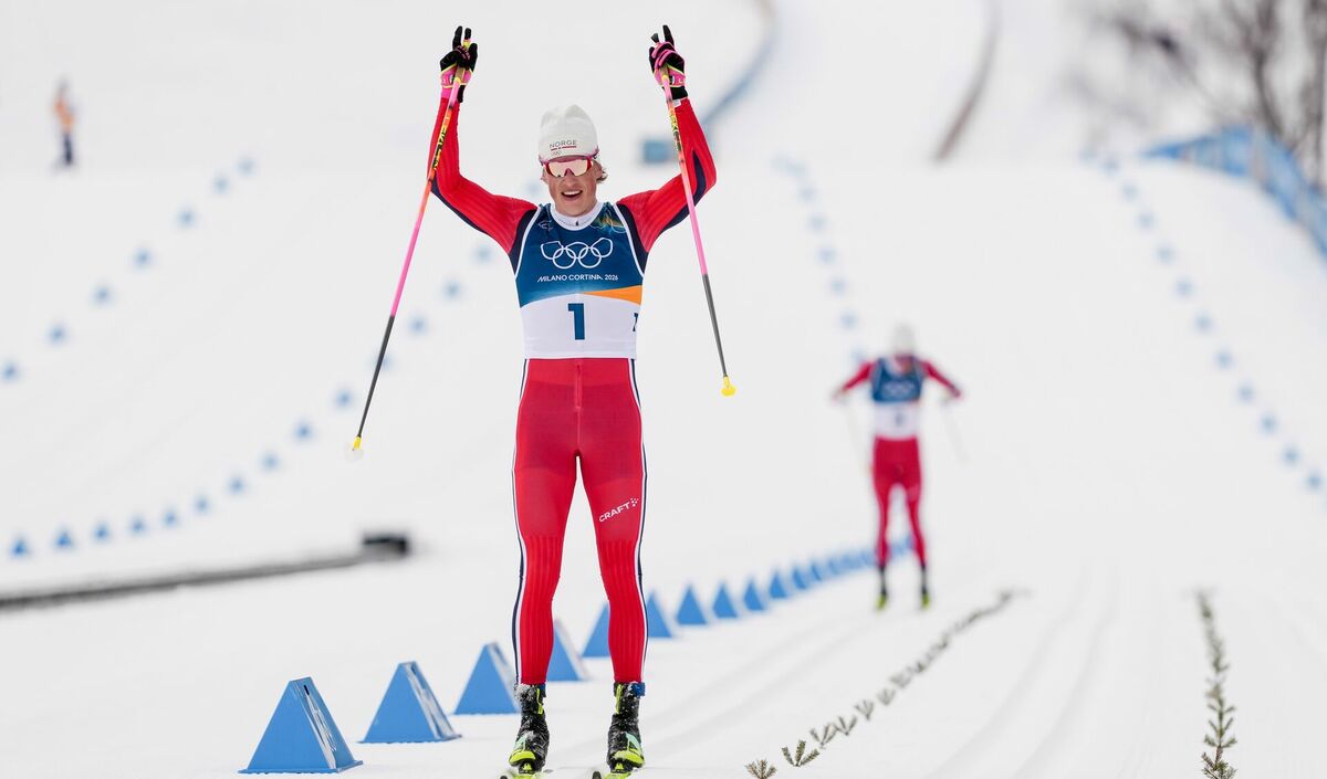 Juhanness Klēbo. Foto: AP Photo/Evgeniy Maloletka/Scanpix