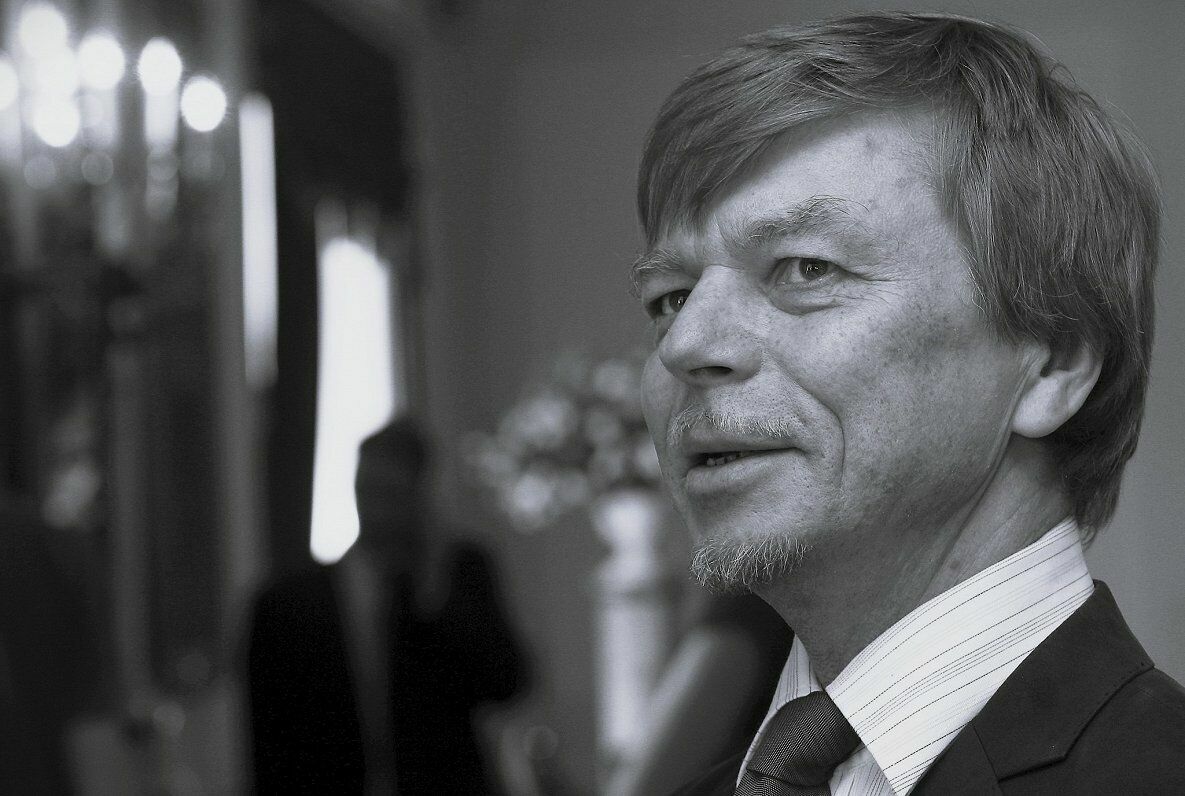 Gleznotājs Miervaldis Polis/LETA © Krists Spruksts