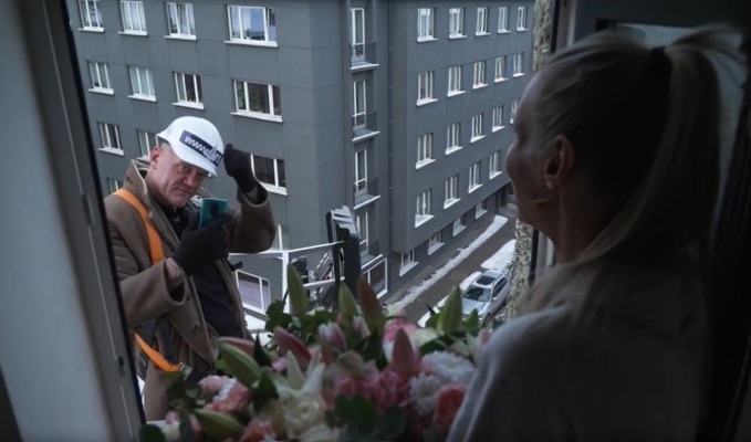 Ekrānuzņēmums no raidījuma "Slavenības. Bez filtra"