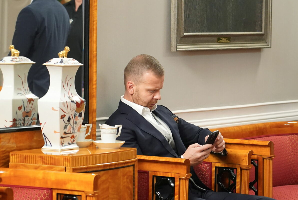 Latvijai nedraudzīgais politiķis Aleksejs Rosļikovs. Foto: Zane Bitere/LETA