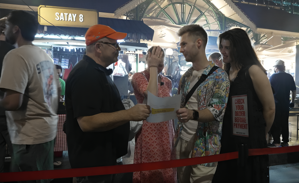 Ekrānuzņēmums no raidījuma "Četri uz koferiem"