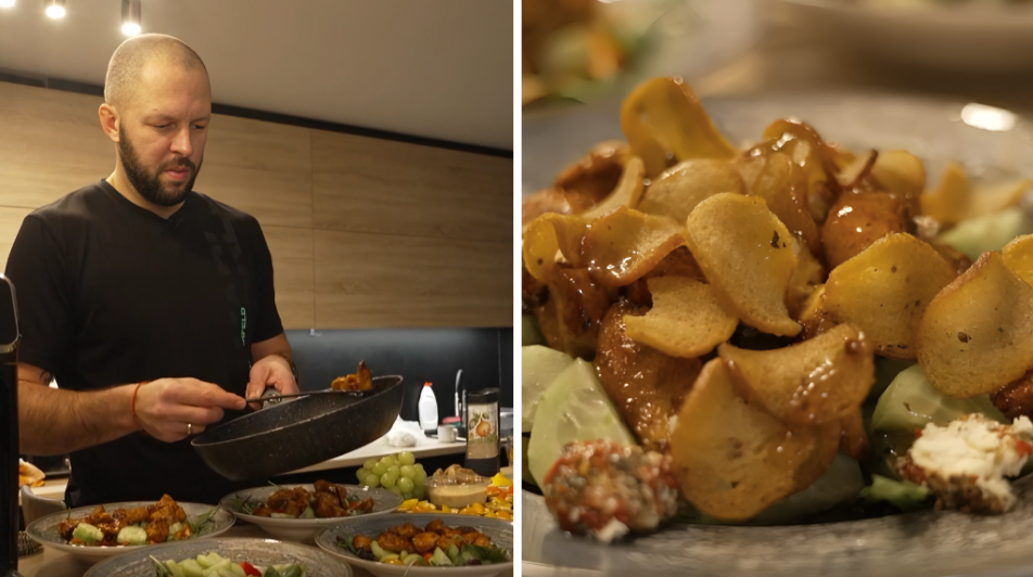 Ekrānuzņēmums no raidījuma "Ģimene burkā"