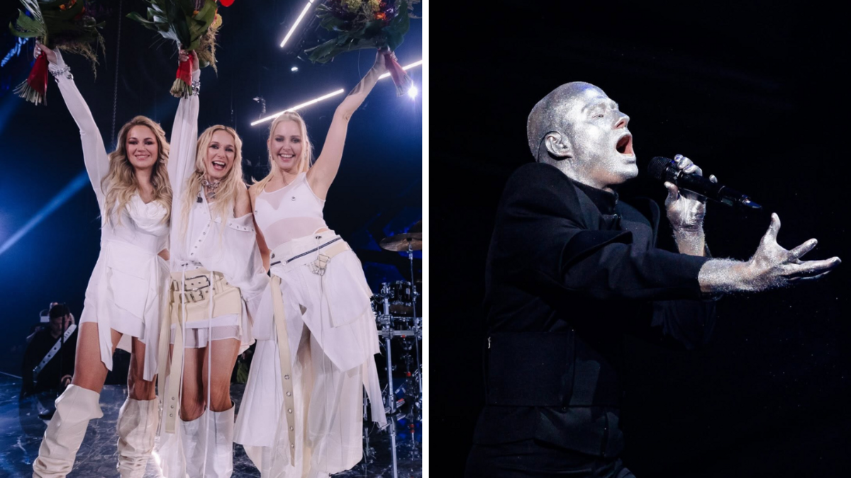 Grupa "Vanilla Ninja" un dziedātājs Lion Ceccah. Foto: Eurovision/Instagram