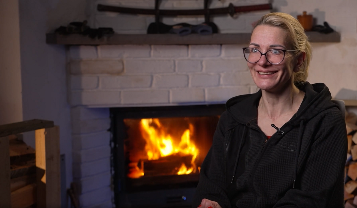 Ekrānuzņēmums no raidījuma "Ģimene burkā"