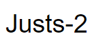 "Justs - 2" K/S
