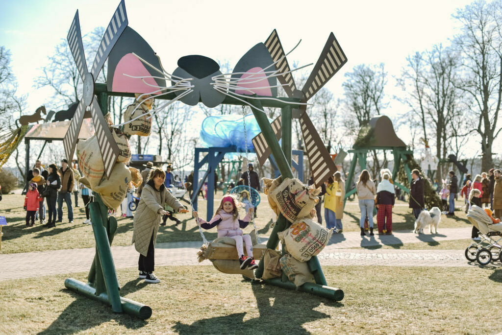 Šūpoļu festivāls. Foto: Sigulda.lv