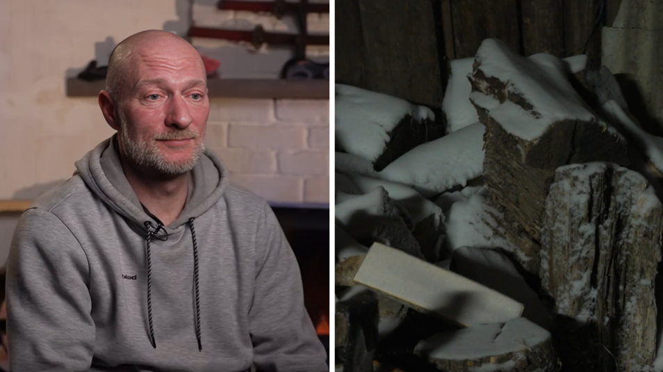 Ekrānuzņēmumi no raidījuma "Ģimene burkā"