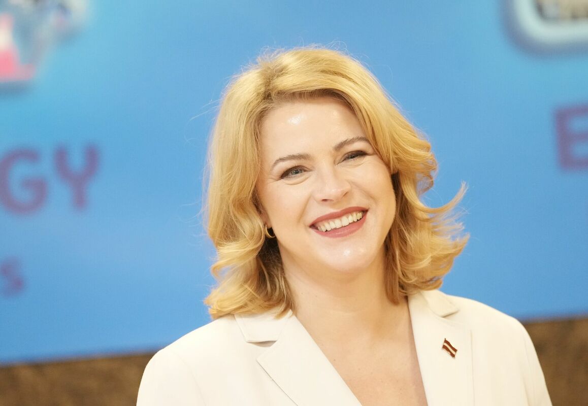 Ministru prezidente Evika Siliņa. Foto: LETA