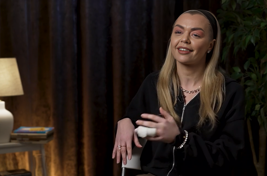 Foto: Ekrānuzņemums no raidījuma "Slavenības. Bez filtra"