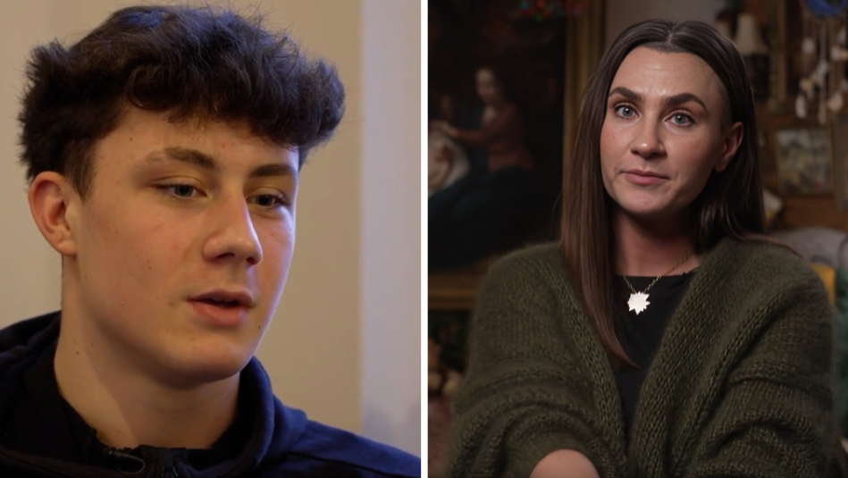 Ekrānuzņēmumi no raidījuma "Ģimene burkā"