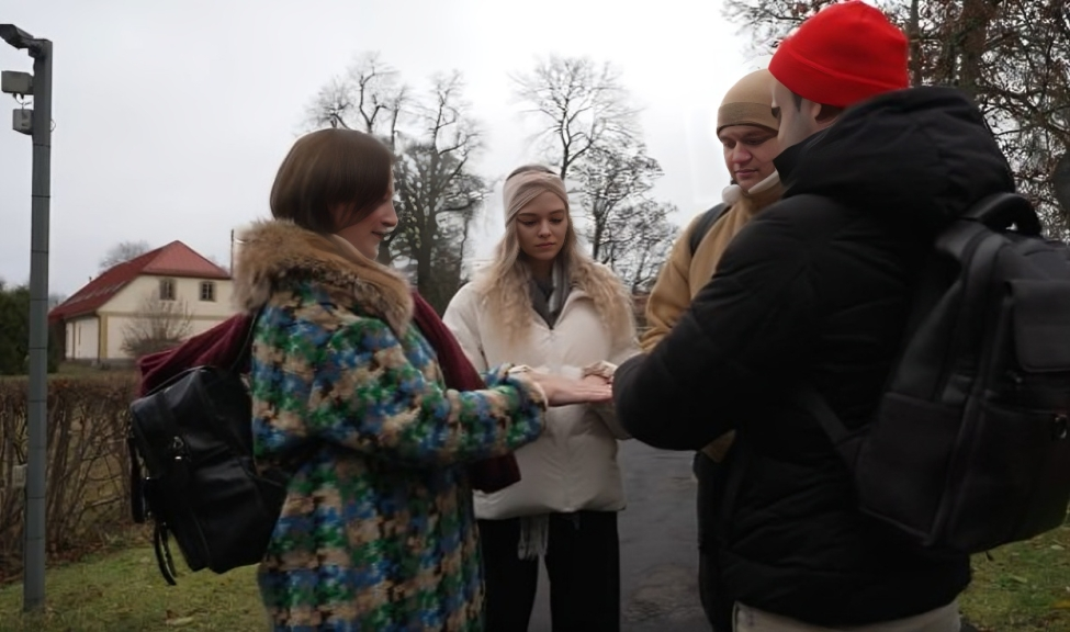 Ekrānuzņēmums no šova "Limuzīns dāvanā"