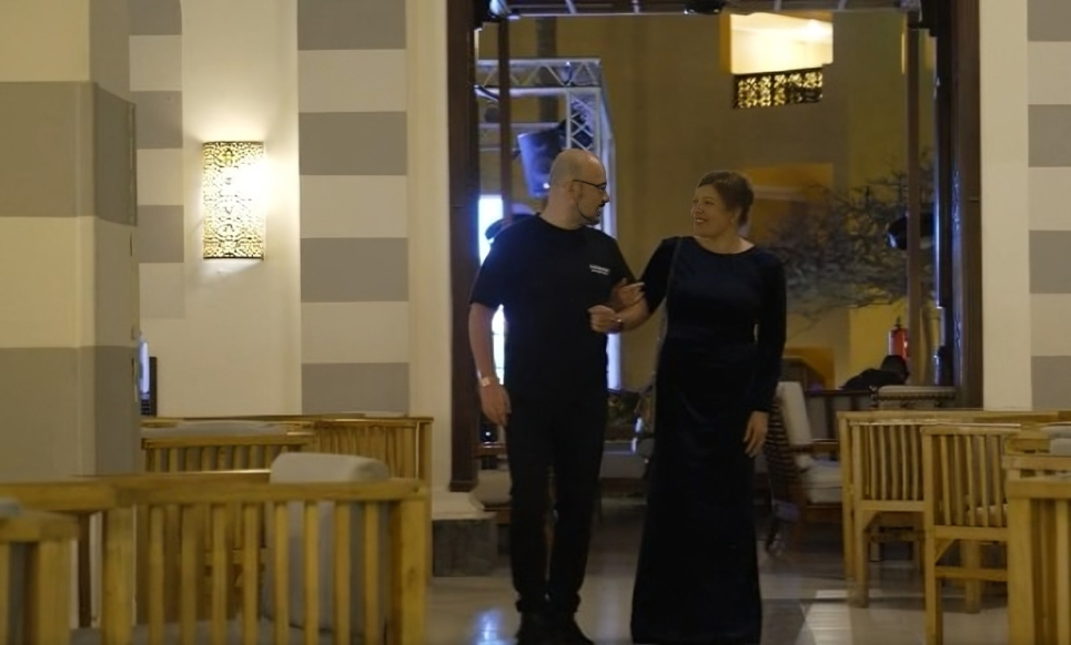 Ekrānuzņēmums no šova "Slavenības. Bez filtra"