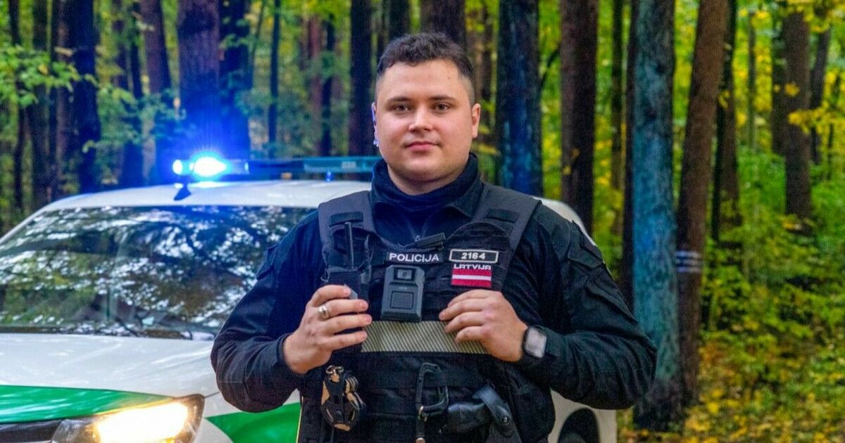 Kristiāns Sutra. Foto: Rīgas pašvaldības policija